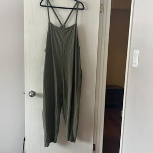 Green Boho Jumpsuit